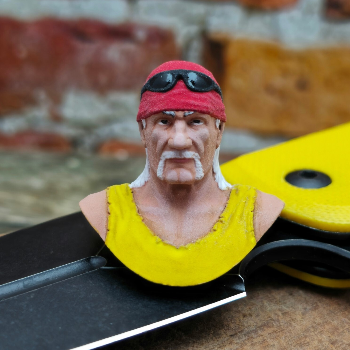 

Бусина Hulk Hogan, полимер