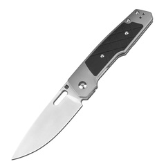 Фото Складной нож Artisan Cutlery Gambit, сталь S90V, рукоять титан/G10, серый/черный