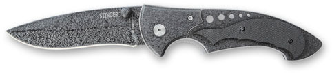Нож складной Stinger G10-124AZB, сталь 420, G-10 - фото 1