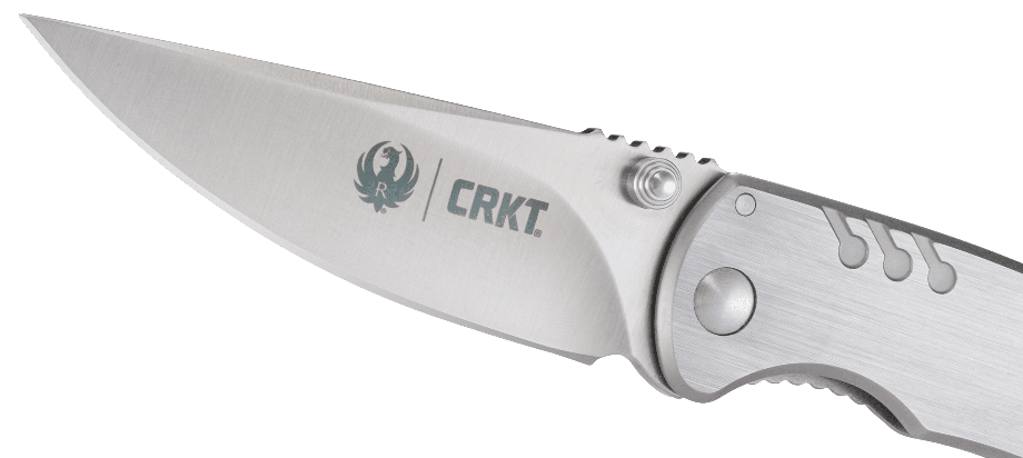 Полуавтоматический складной нож CRKT Trajectory, сталь 8Cr13MoV, рукоять сталь - фото 4