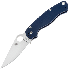 Фото Складной нож Spyderco Paramilitary 2, сталь SPY27, рукоять Cobalt Blue G10