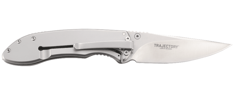 Полуавтоматический складной нож CRKT Trajectory, сталь 8Cr13MoV, рукоять сталь - фото 8