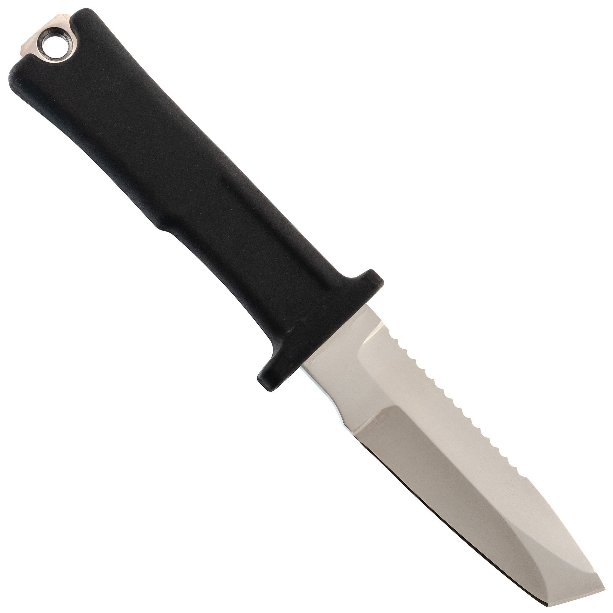 Нож водолазный Дайвер, сталь 95х18, рукоять термоэластопласт, пластиковые ножны - фото 4