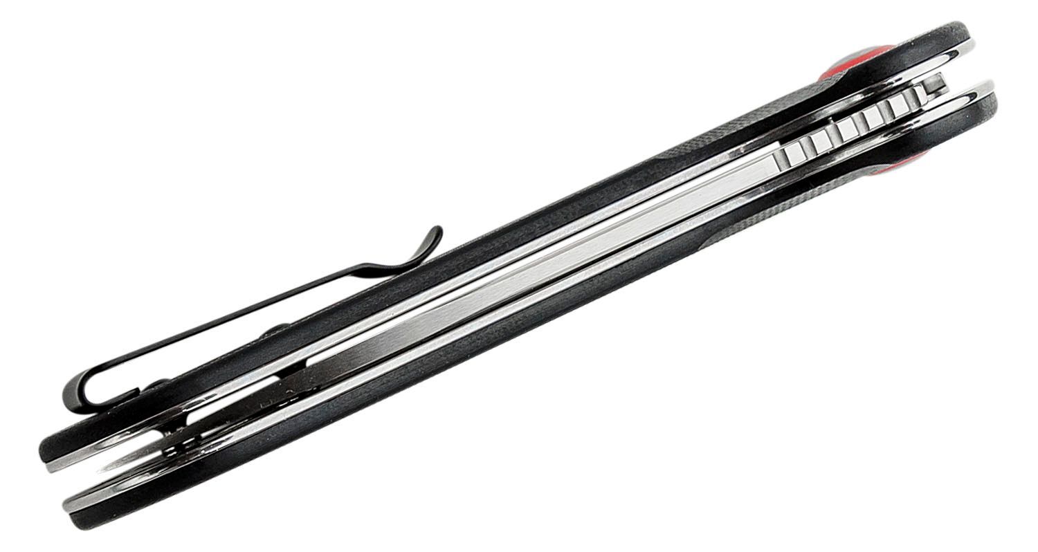 фото Складной нож cjrb lago, сталь ar-rpm9, рукоять g10, черный cjrb cutlery