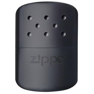 Каталитическая грелка ZIPPO, алюминий с покрытием Black, чёрная, матовая, на 12 ч, 66x13x99 мм, Еще..., Мужские аксессуары