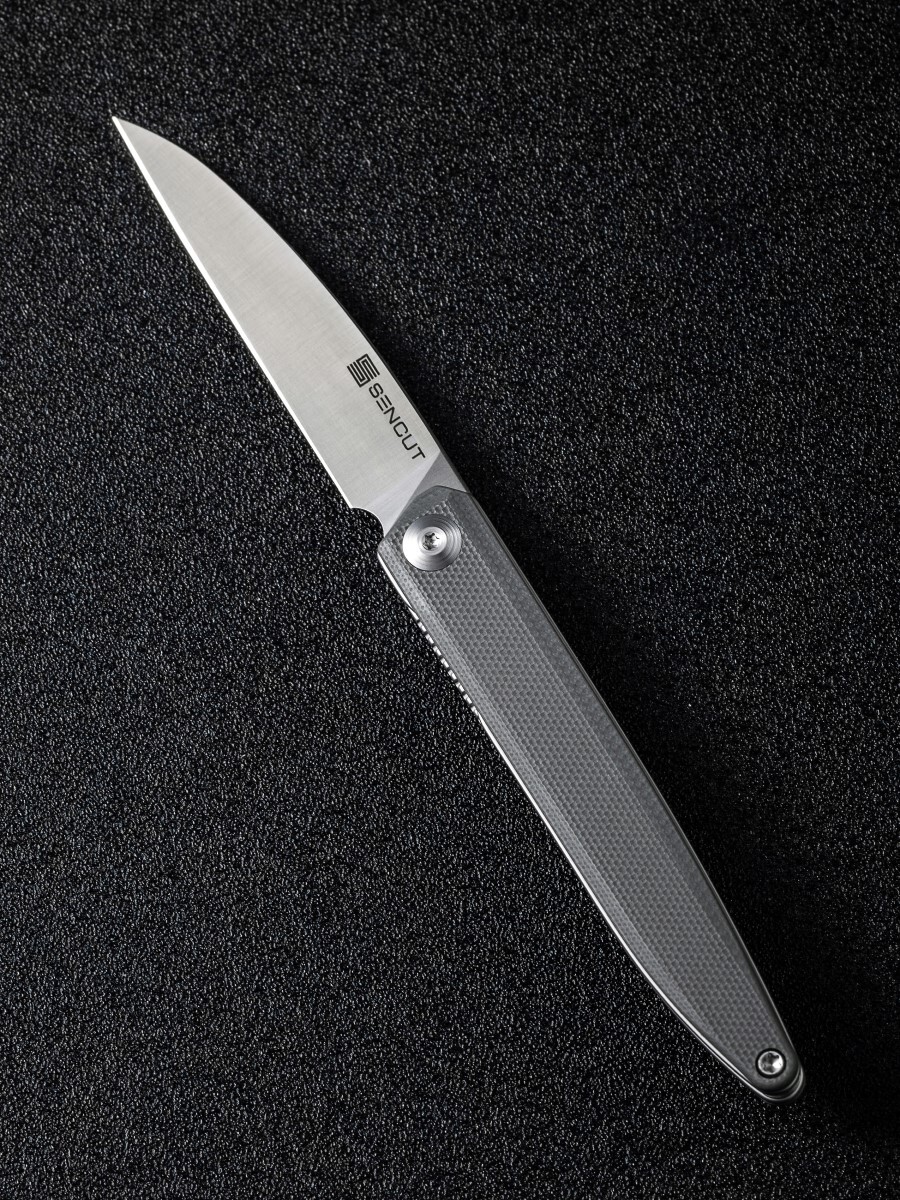 Складной нож Sencut Jubil, сталь D2, рукоять G10, gray - фото 10