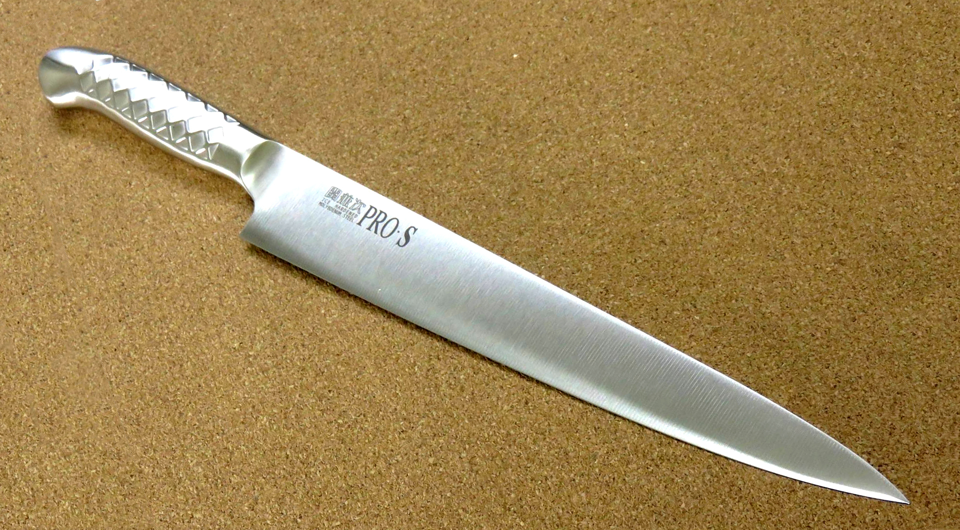 Кухонный нож для тонкой нарезки, Pro-S, Kanetsugu, 5009, сталь DSR1K6, в картонной коробке от Ножиков