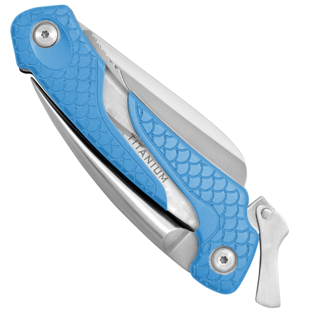 Многофункциональный складной нож Cuda 7, сталь 4116, материал ABS-пластик/kraton от Ножиков