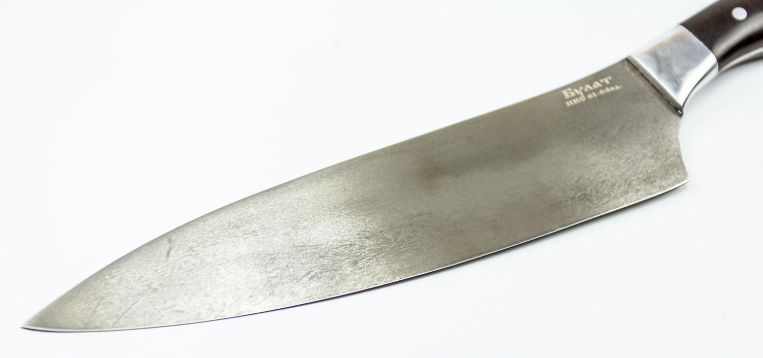 Нож Кулинар большой, булатная сталь от Ножиков