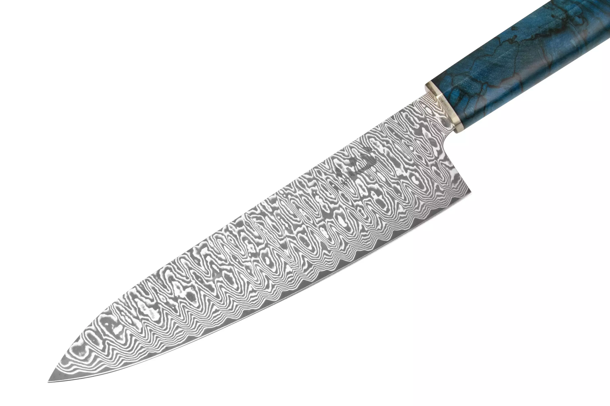 Нож кухонный Xin Cutlery Chef XC132 202мм, сталь VG-10, рукоять Spalted Maple - фото 4