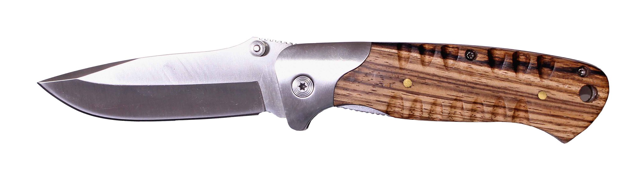 Нож складной Stinger SL413, сталь 420, дерево