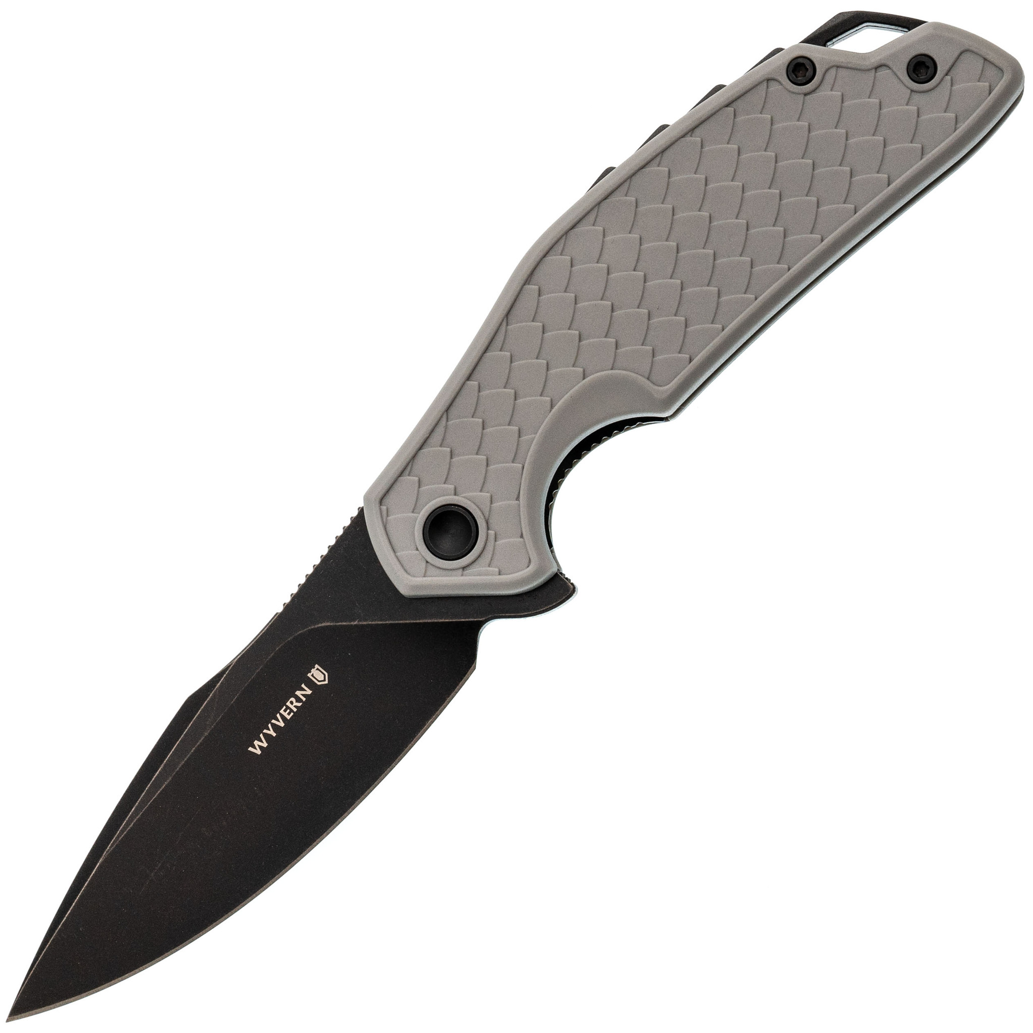 

Складной нож Mr.Blade Wyvern blackwash сталь AUS-8, рукоять Grey FRN