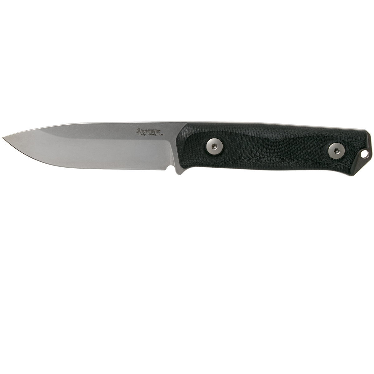 Фиксированный нож LionSteel B41 Black, сталь Sleipner, рукоять G10
