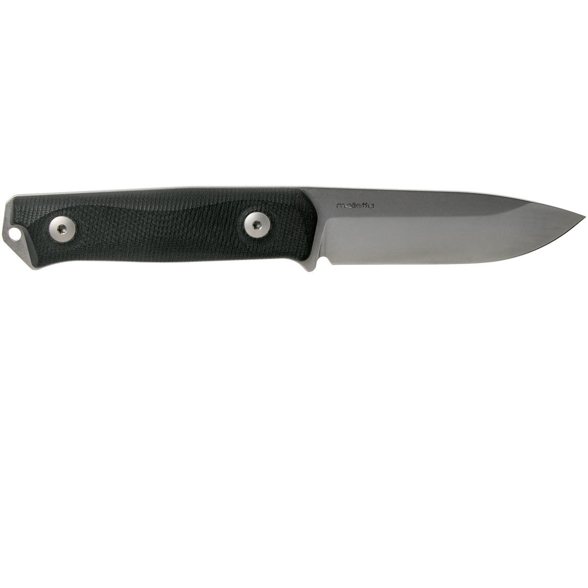 фото Фиксированный нож lionsteel b41 black, сталь sleipner, рукоять g10 lion steel