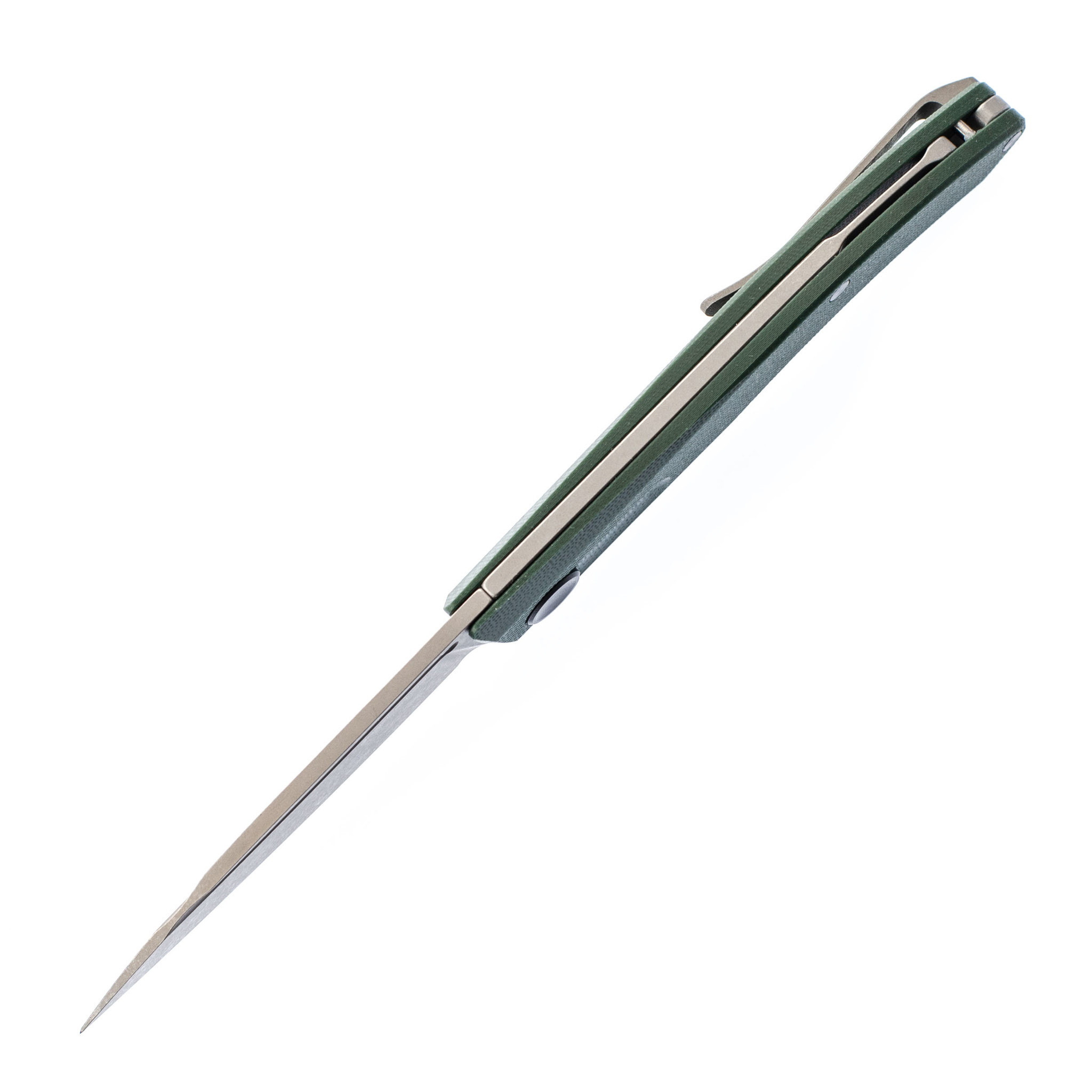 Складной нож Stella Green RealSteel, сталь VG-10, рукоять G10 - фото 3