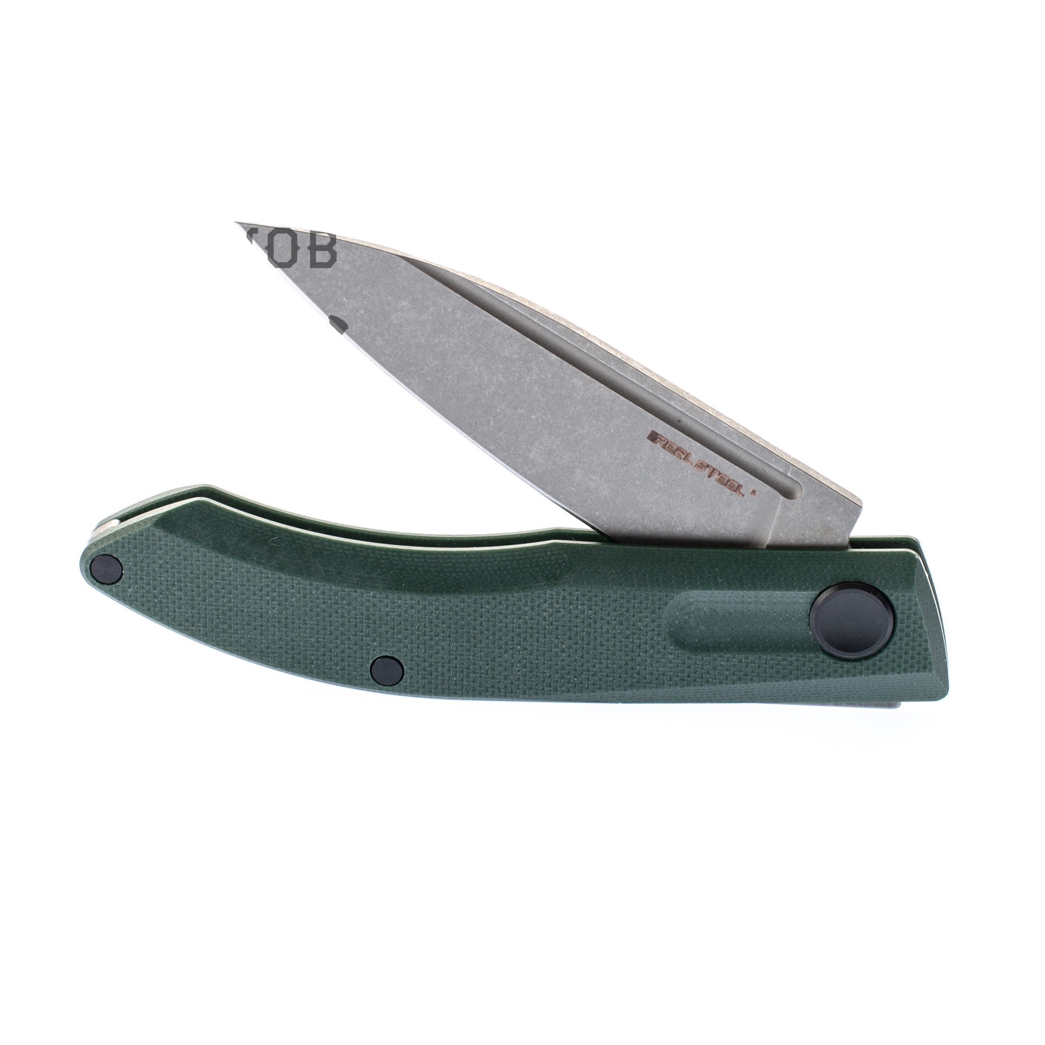 Складной нож Stella Green RealSteel, сталь VG-10, рукоять G10 - фото 6