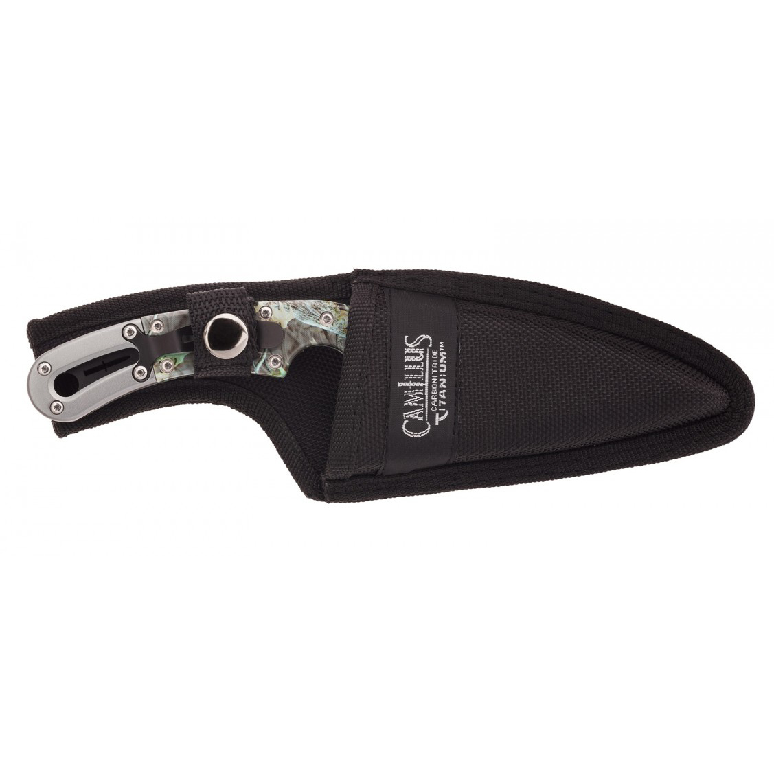 фото Нож с фиксированным клинком camillus dominator™, сталь aus-8, рукоять zytel®, камуфляж