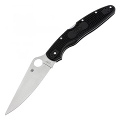 Фото Складной нож Spyderco Police 4 LTW сталь VG-10, рукоять Black FRN черный