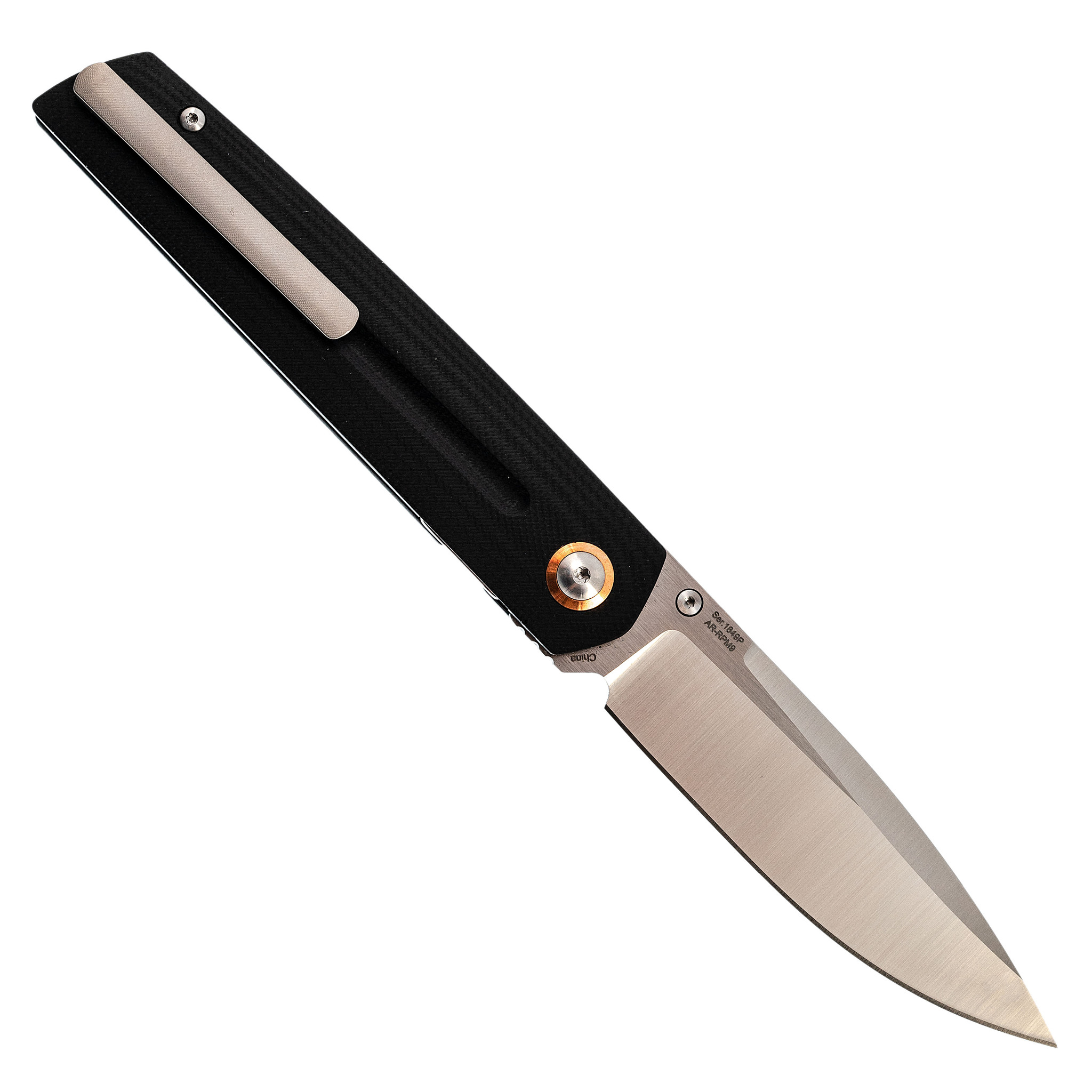 фото Складной нож artisan sirius, сталь ar-rpm9, рукоять g10 artisan cutlery