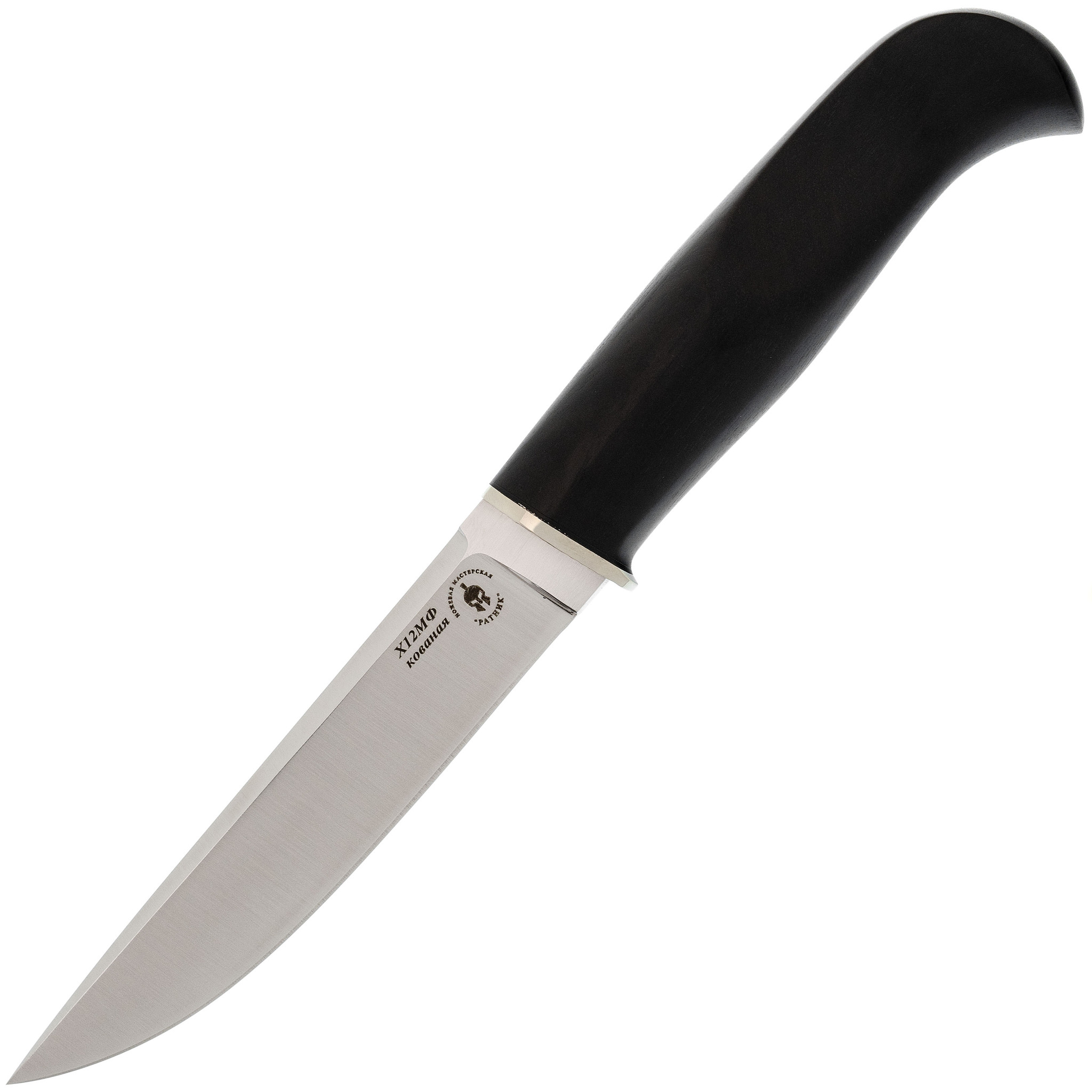 Нож Уиппет универсальный, сталь Х12МФ, граб, Ножи с фиксированным клинком