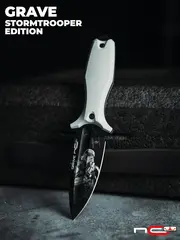 Фото Тактический нож N.C.Custom Grave LE Stormtrooper blackwash