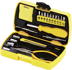 Фото Набор инструментов Stinger, 20 инструментов, в пластиковом кейсе, 160х40x90 мм