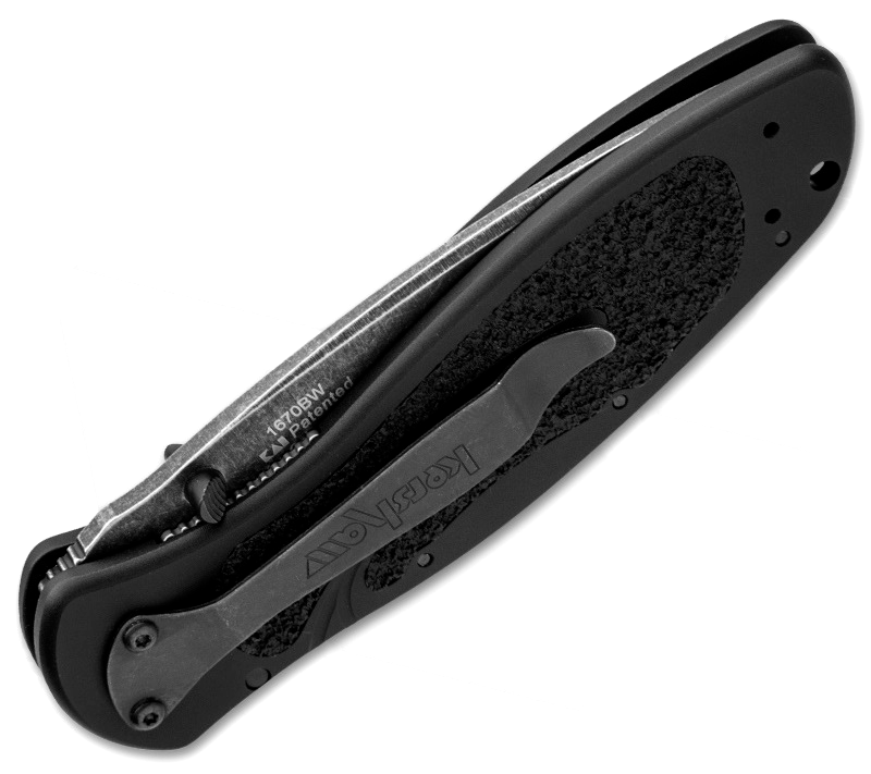 фото Складной полуавтоматический нож kershaw blur k1670bw, сталь sandvik 14c28n, рукоять алюминий