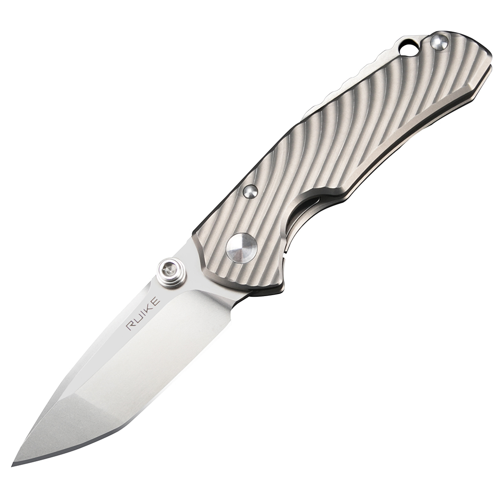 Складной нож Ruike M671-TZ, сталь 154СМ, рукоять TC4 - фото 1