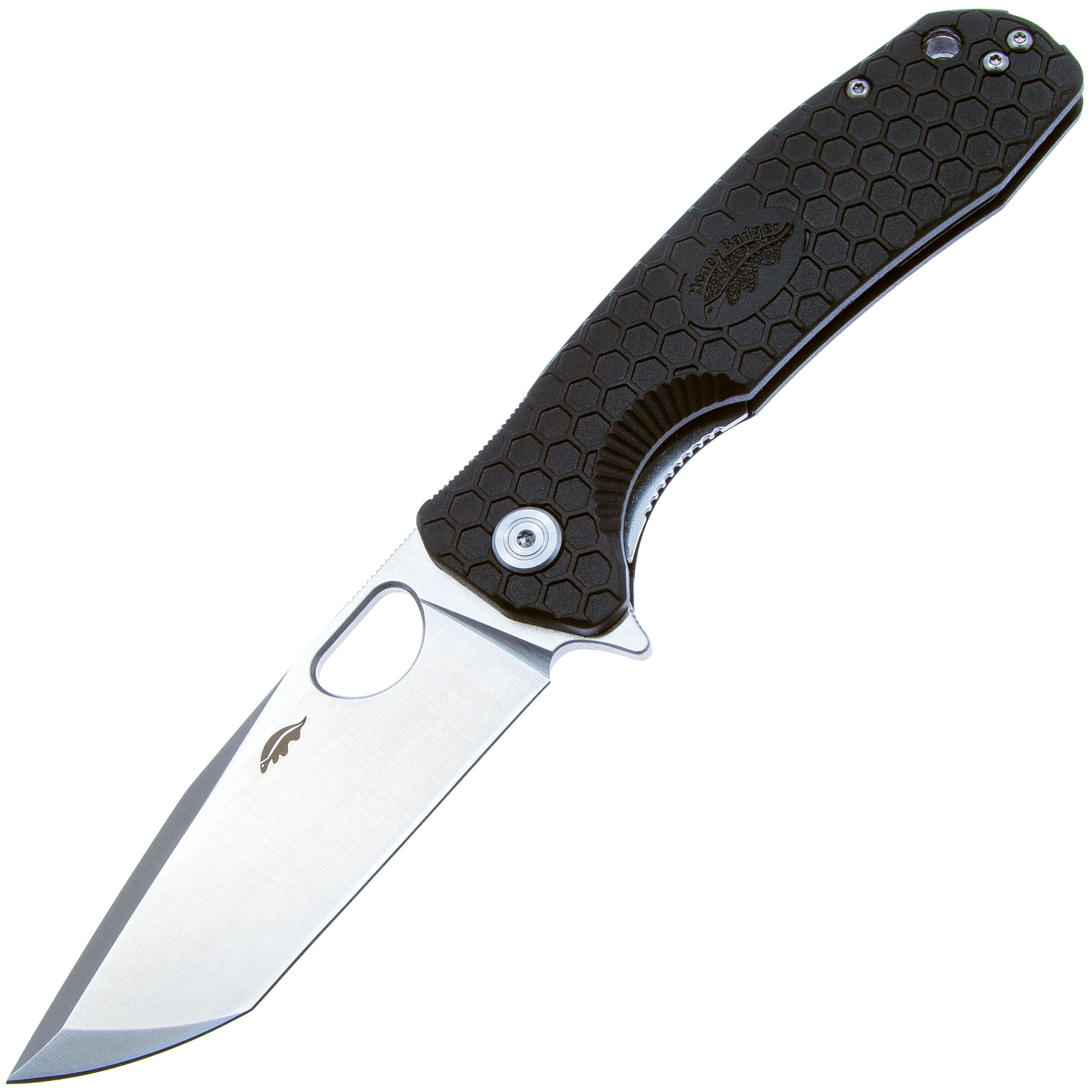 Складной нож Honey Badger Tanto, сталь 8Cr13MoV, рукоять GRN, черный - фото 1