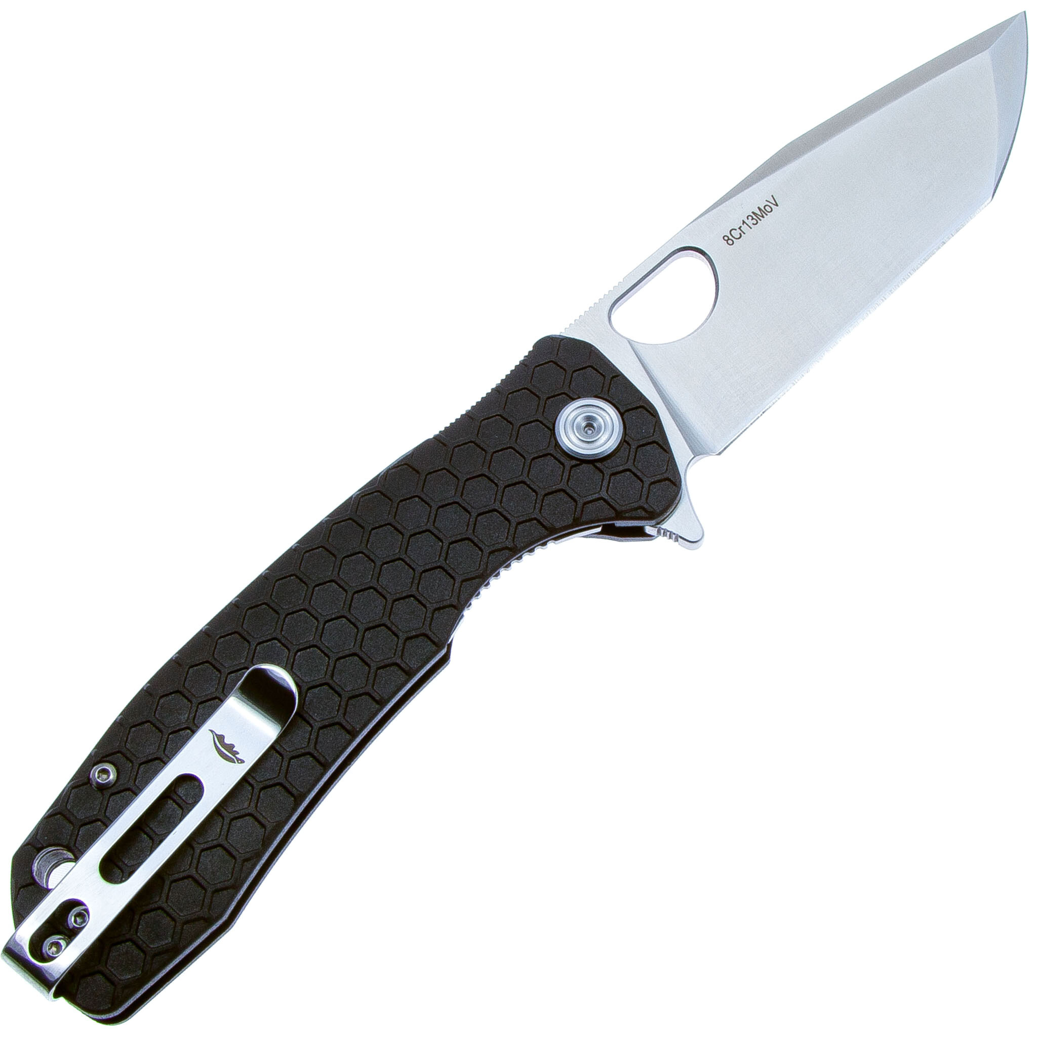 Складной нож Honey Badger Tanto, сталь 8Cr13MoV, рукоять GRN, черный - фото 2