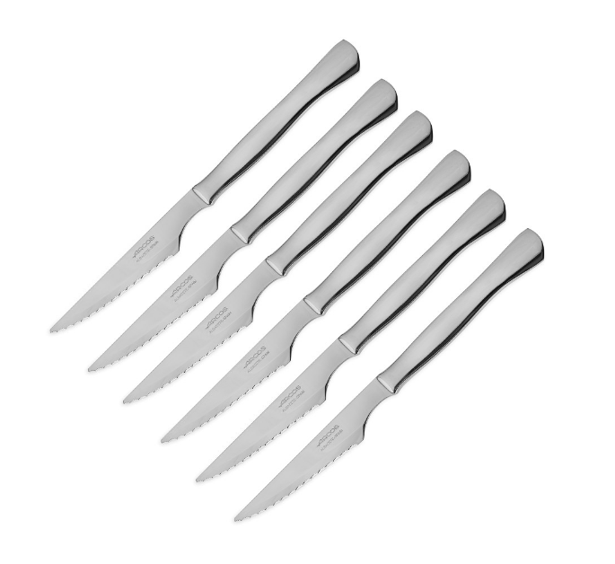 фото Набор столовых ножей для стейка 6 шт steak knives, arcos