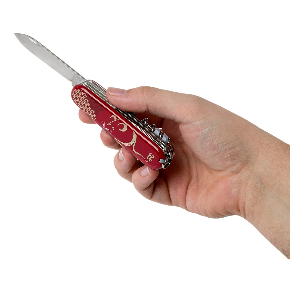 Нож перочинный Victorinox  Huntsman Year of the Rat (1.3714.E9), 91 мм, 16 функций - фото 7