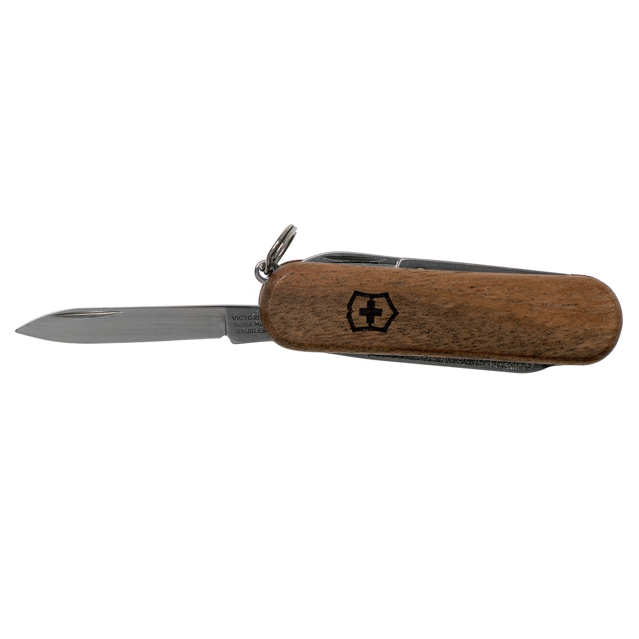 фото Нож перочинный victorinox classic sd, сталь x55crmo14, рукоять ореховое дерево, коричневый