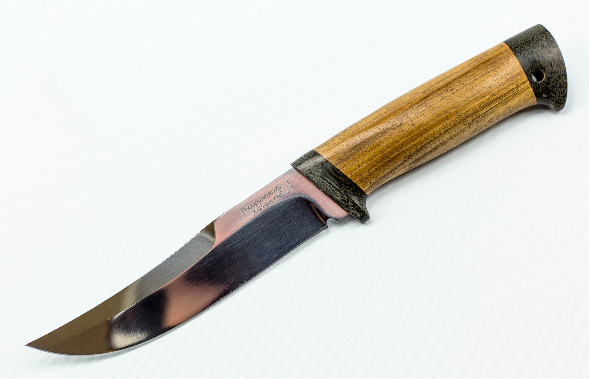 фото Нож марал, сталь 95х18, орех росоружие