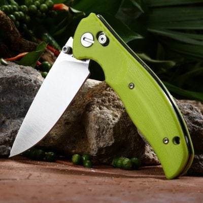 фото Складной нож y-start green, сталь d2 noname