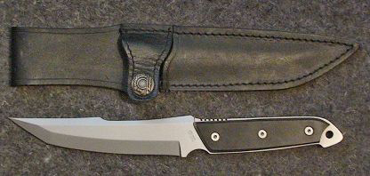 Нож с фиксированным клинком Mercury Dragon, сталь Z50CD15, микарта от Ножиков