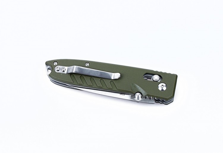 Нож складной Ganzo G746-1, зеленый - фото 2