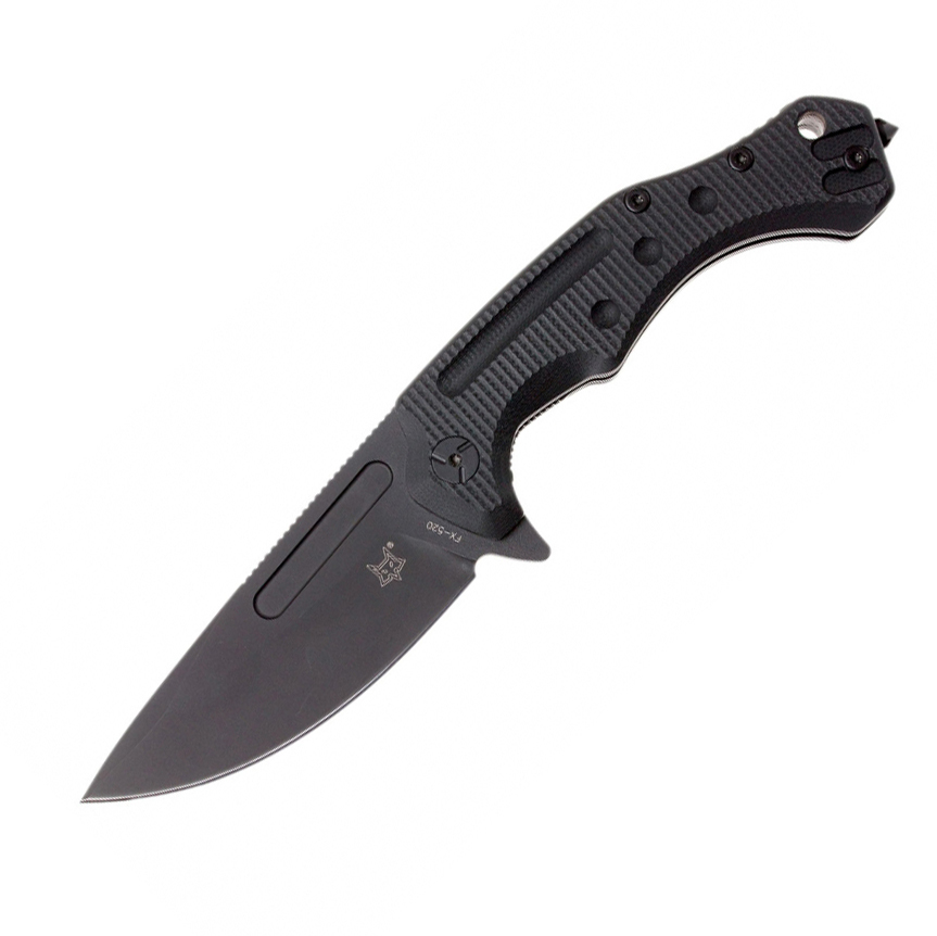 фото Складной нож desert fox, сталь n690, рукоять стеклотекстолит g-10, чёрный