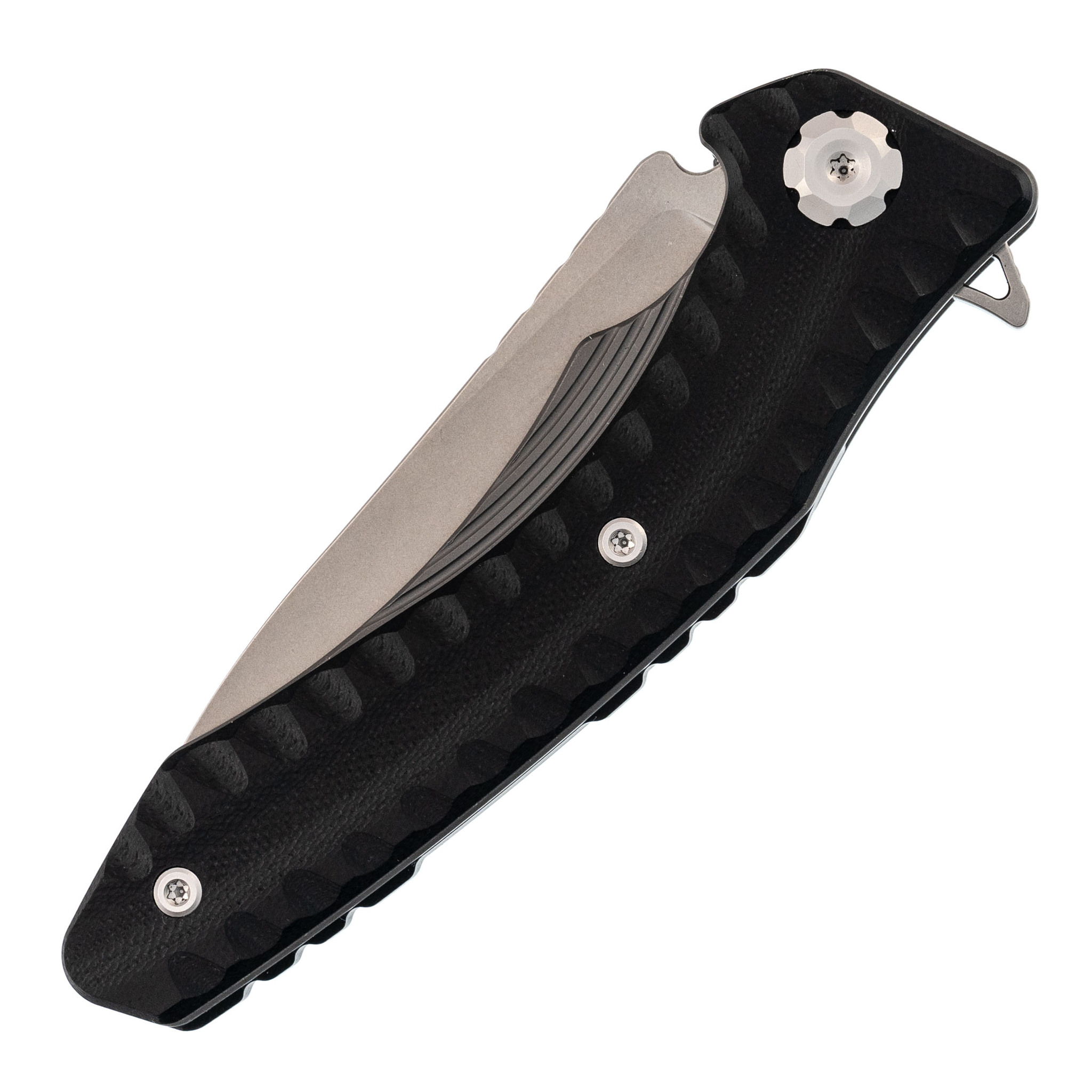 фото Складной нож maxace zealot black, сталь k110, g10 maxace knife