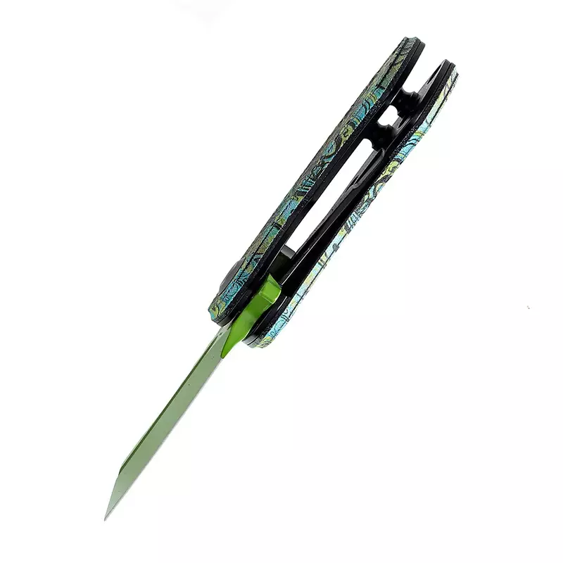 Складной нож Mini Korvid Kansept, сталь 154CM, рукоять G10, зеленый - фото 2