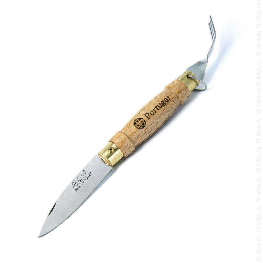 Нож складной MAM c вилкой 2020/1-В, 61мм - фото 2