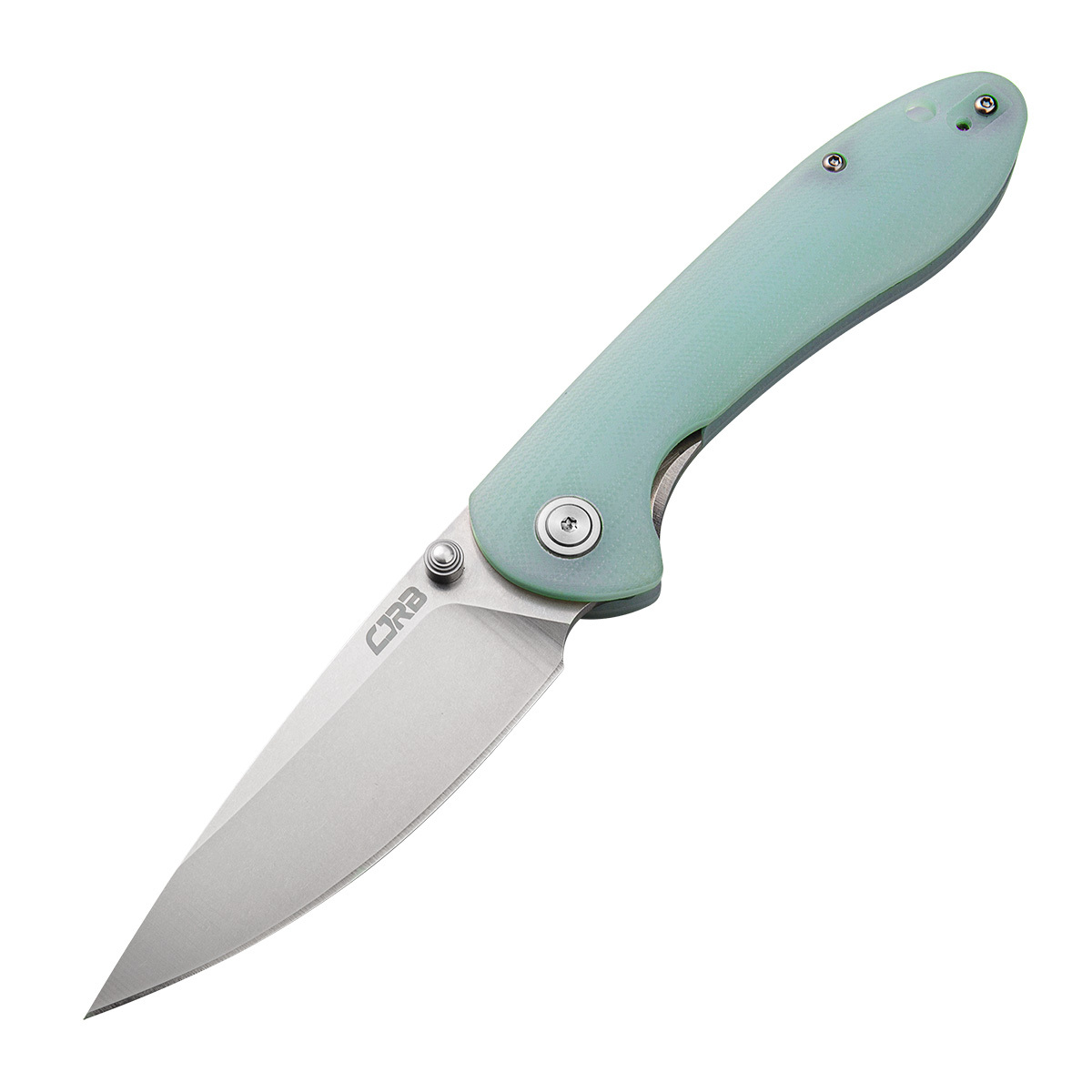 Складной нож CJRB Feldspar, сталь D2, рукоять G10, зеленый