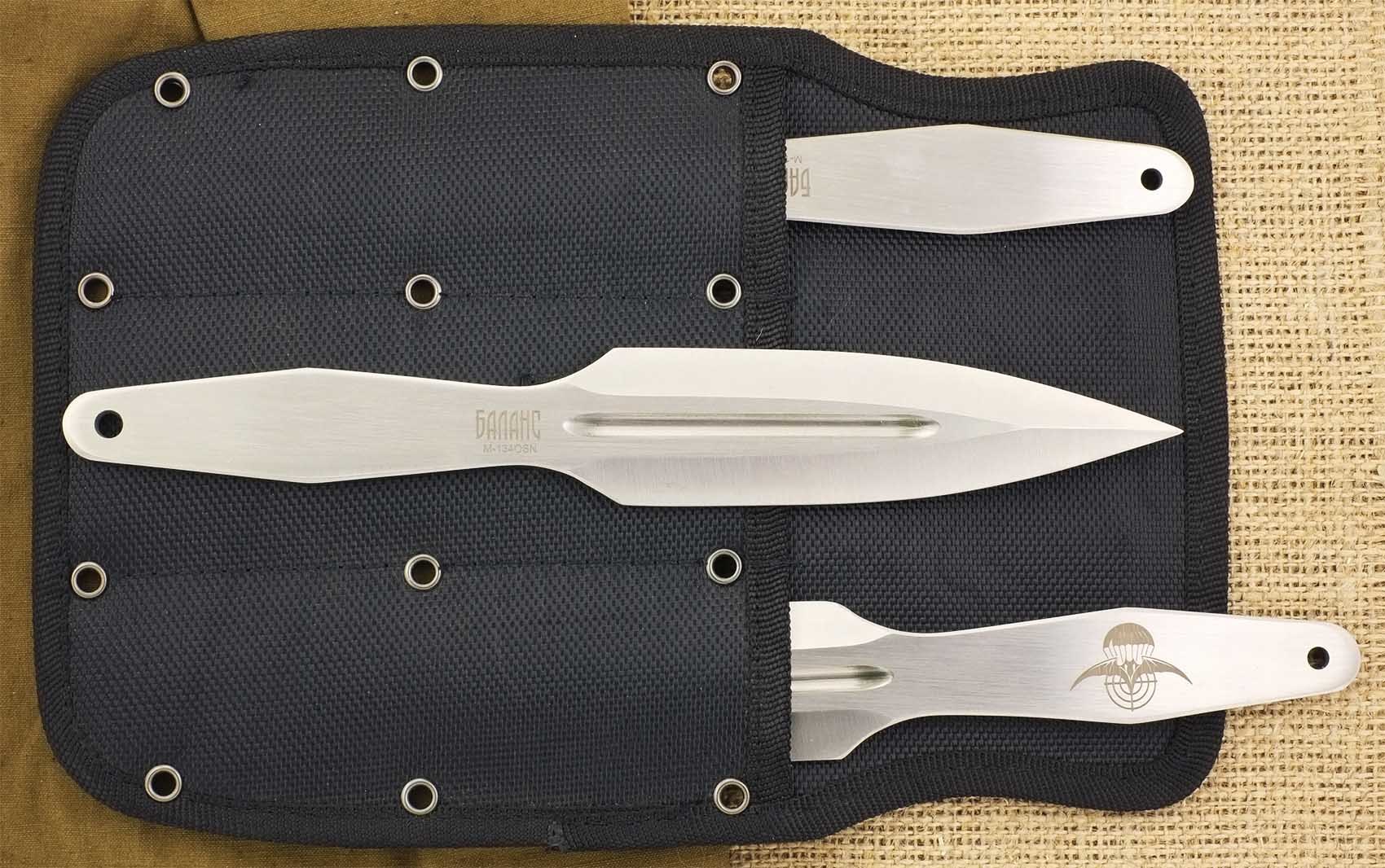 фото Набор из 3 метательных ножей мишень, m-134osn ножемир