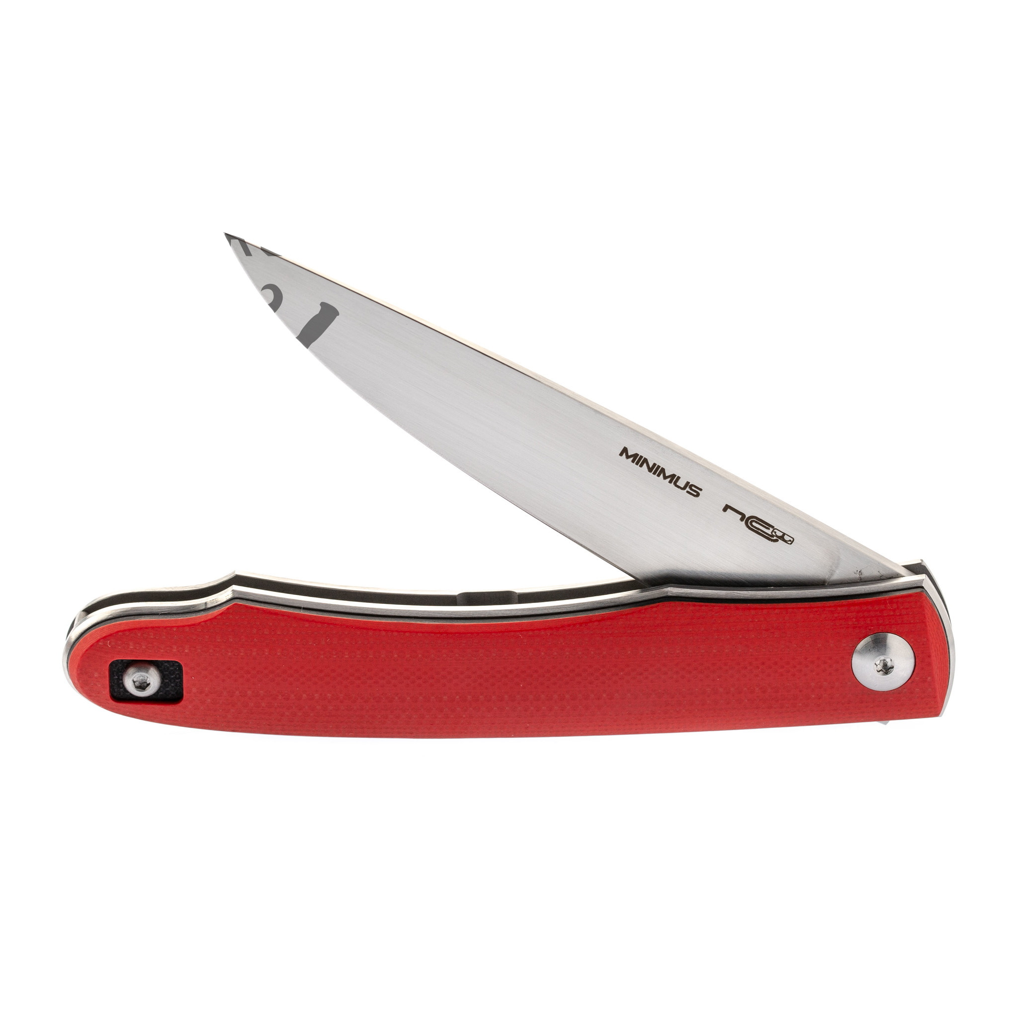 Складной нож Minimus, сталь X105 Satin, G10 Red - фото 6