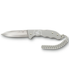 Фото Складной нож Victorinox Evoke Alox, сталь 1.4116, рукоять алюминий, серебристый