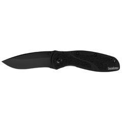 Фото Складной полуавтоматический нож KERSHAW Blur, сталь Magnacut с покрытием, рукоять алюминий/Trac-Tec, черный