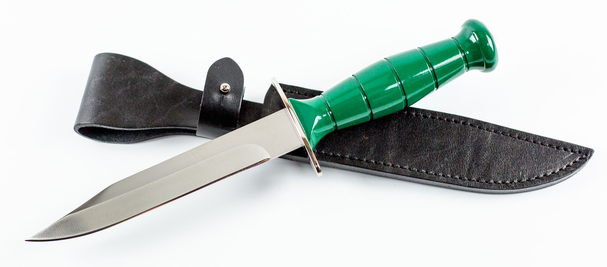 Нож «Вишня» НР- 43 зеленый, Златоуст - фото 2