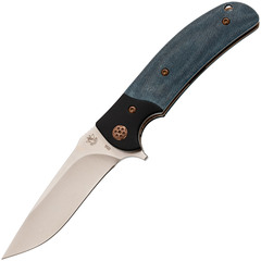 Фото Складной нож Steelclaw Резервист LE сталь VG-10, рукоять Blue Micarta