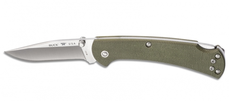 Складной нож Buck Ranger Slim Pro 0112ODS6, сталь S30V, рукоять микарта - фото 2