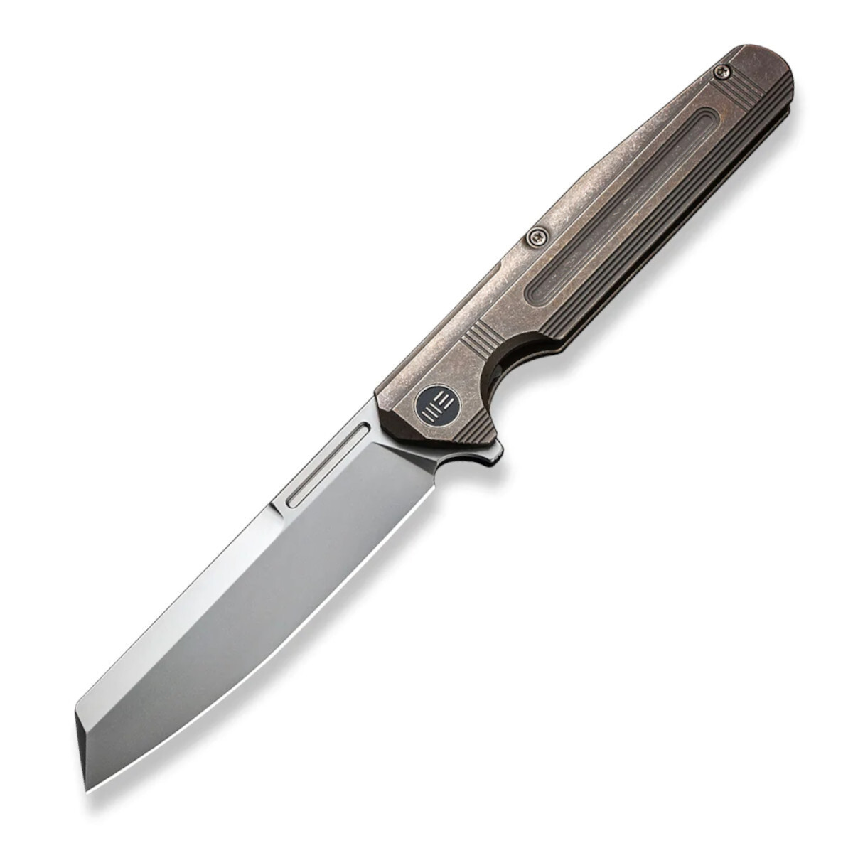 Складной нож We Knife Reiver Beadblast WE16020-3, сталь S35VN, рукоять титан